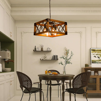 Kitchen Island Rectangle Modern Metal Chandelier