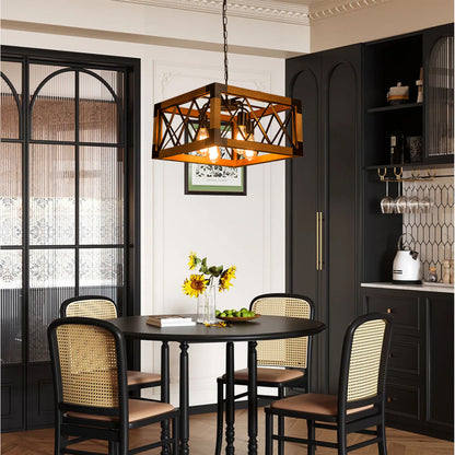 Kitchen Island Rectangle Modern Metal Chandelier