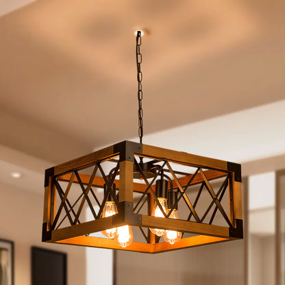 Kitchen Island Rectangle Modern Metal Chandelier