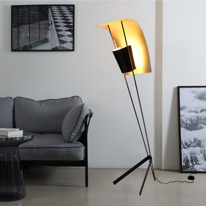 Kite Eclectic Metal Floor Lamp