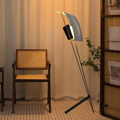 Kite Eclectic Metal Floor Lamp