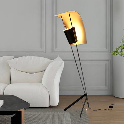 Kite Eclectic Metal Floor Lamp