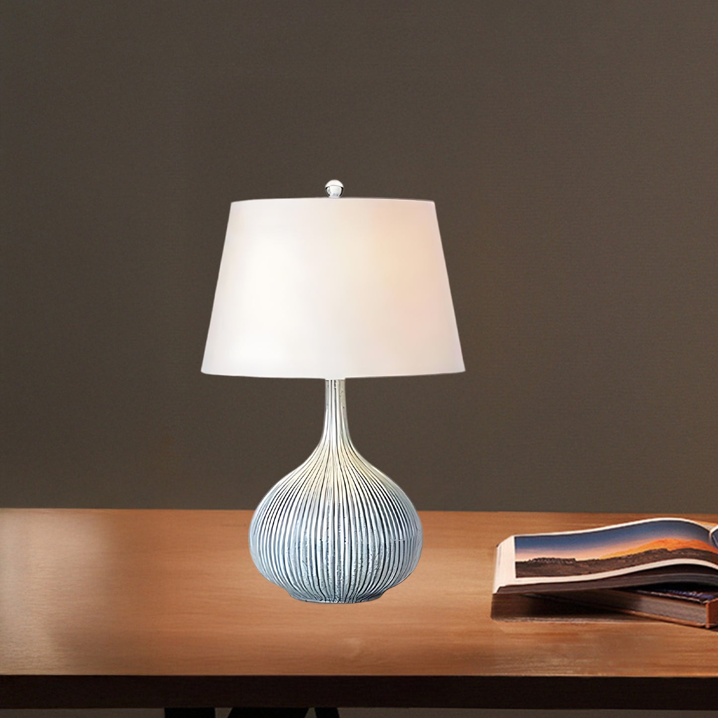 Kole Minimalist Ceramic Table Lamp