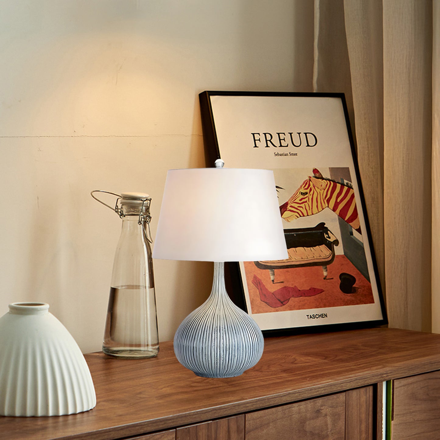 Kole Minimalist Ceramic Table Lamp