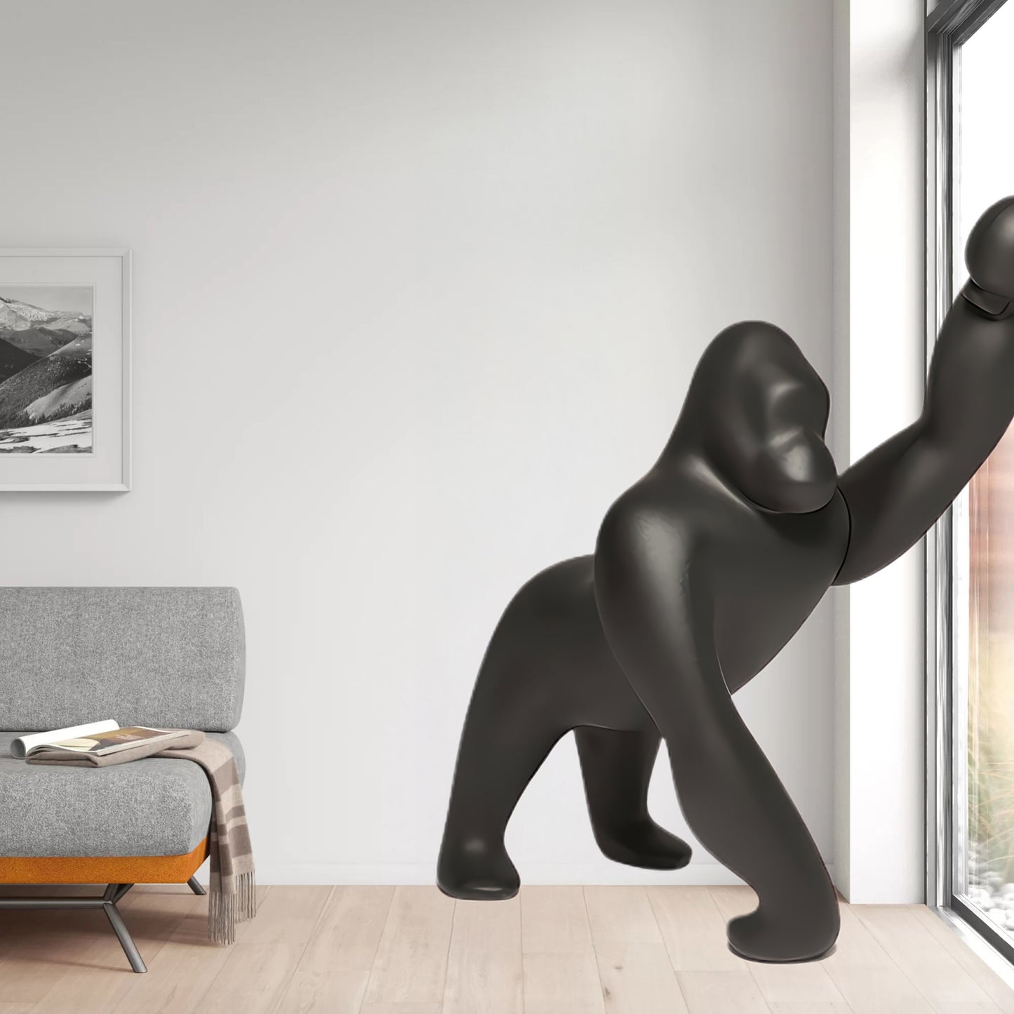 Kong Modern Metal Floor Lamp