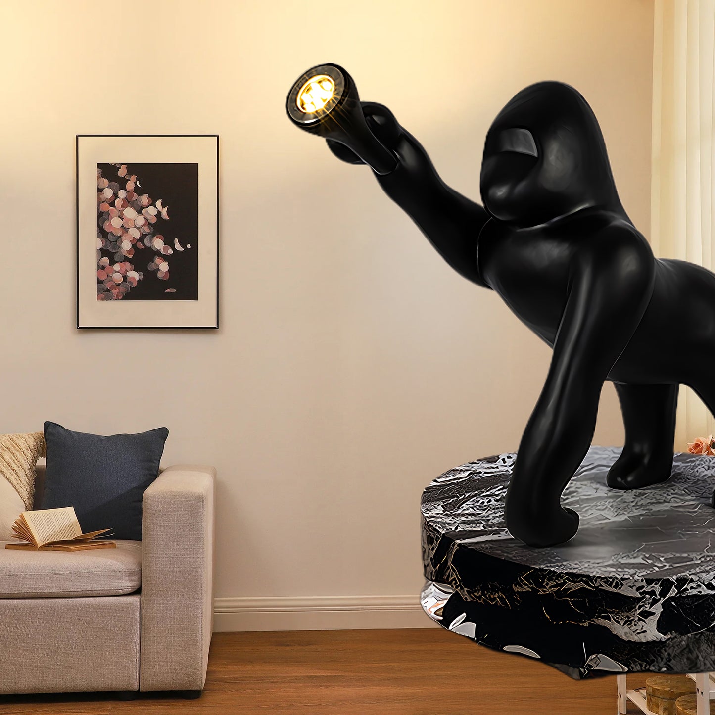 Kong Modern Metal Floor Lamp