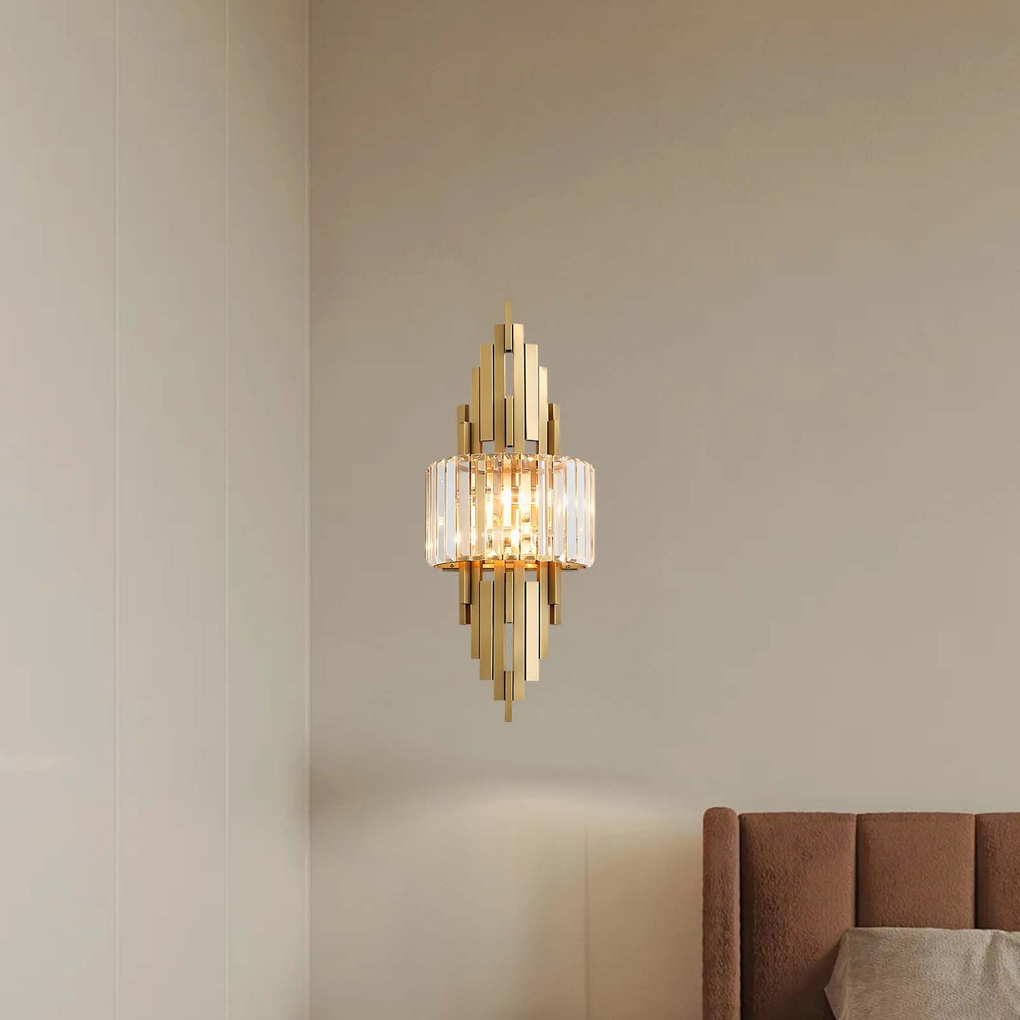 Kubica Modern Crystal Wall Lamp