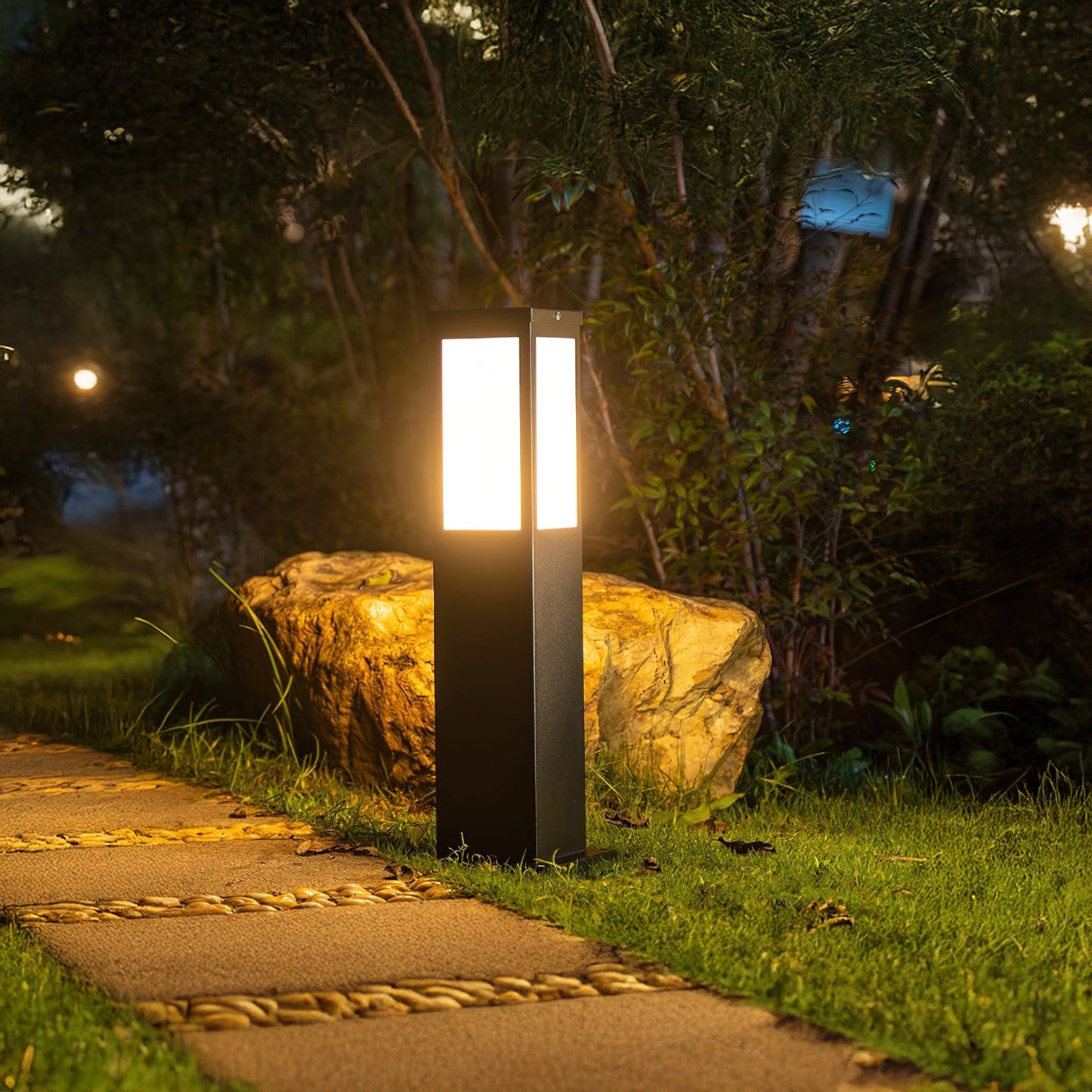 Kuzco Bollard Modern Metal Outdoor Light