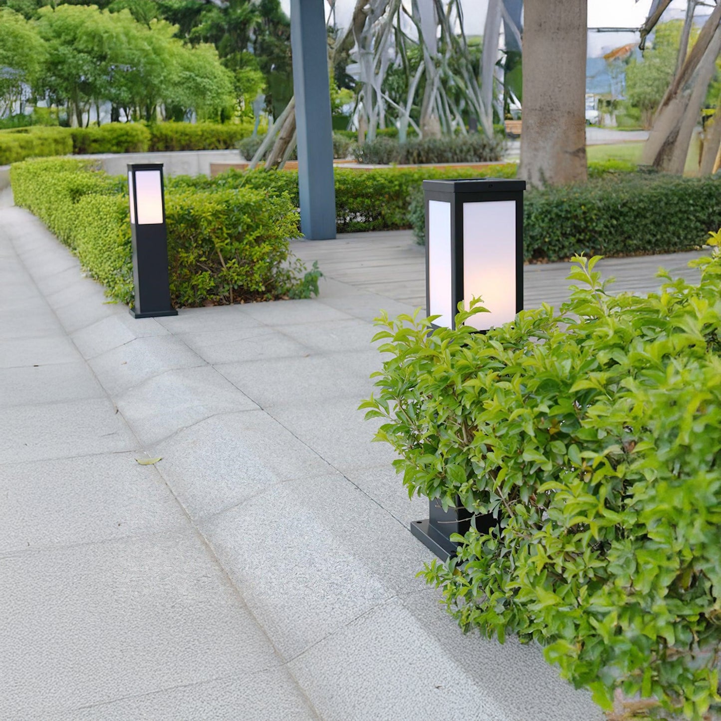 Kuzco Bollard Modern Metal Outdoor Light