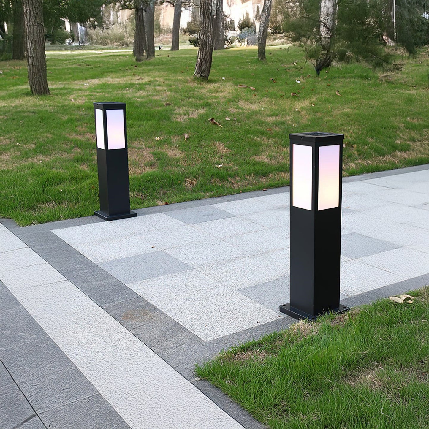 Kuzco Bollard Modern Metal Outdoor Light