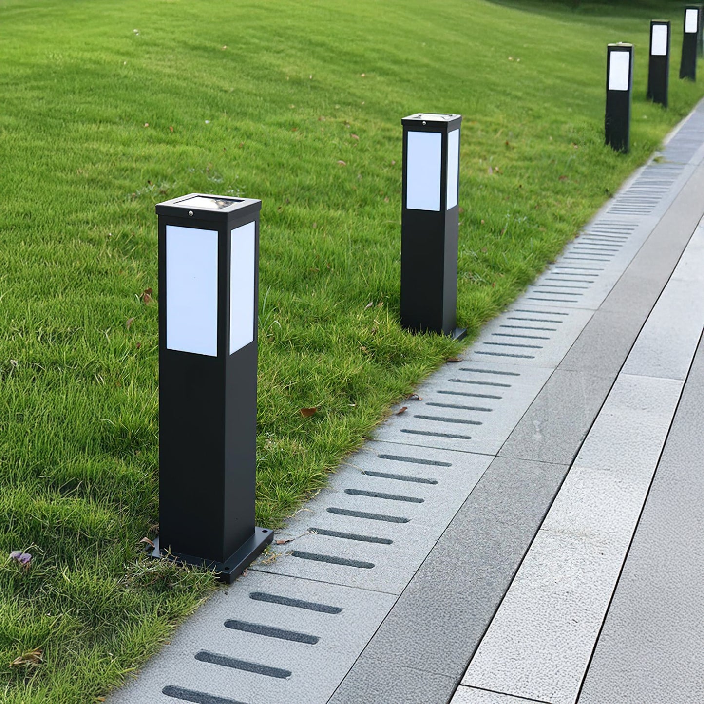 Kuzco Bollard Modern Metal Outdoor Light