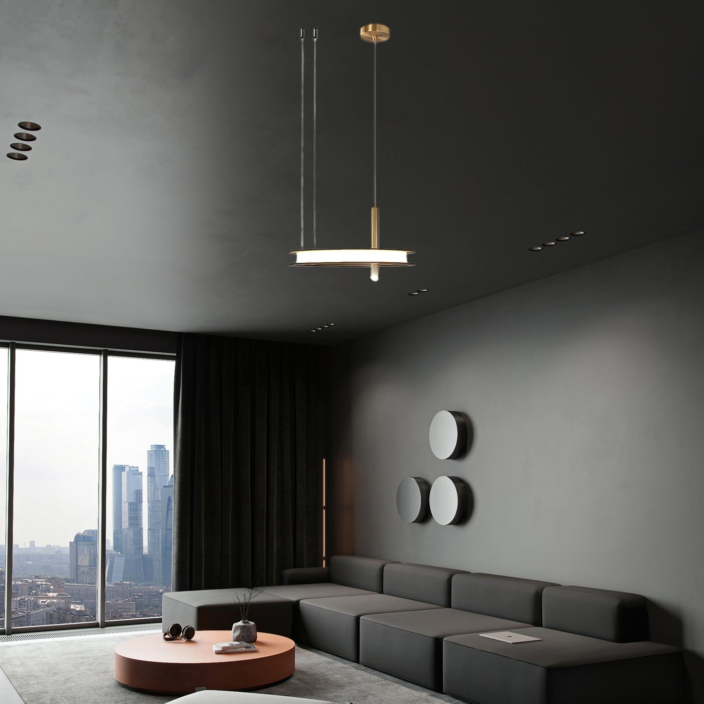 Labilis Contemporary Metal Chandelier