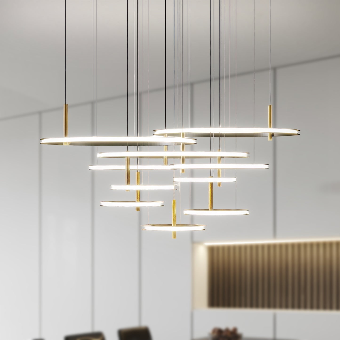 Labilis Contemporary Metal Chandelier