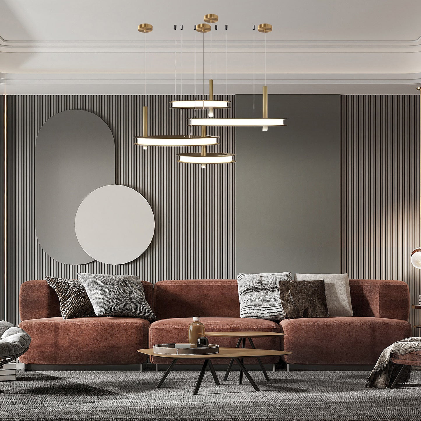 Labilis Contemporary Metal Chandelier