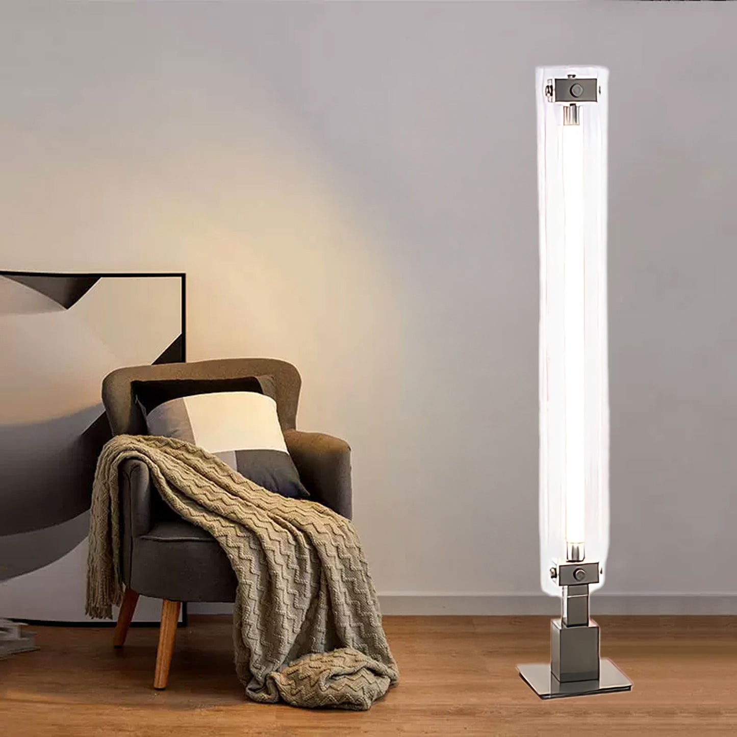 Lampadaire Modern Crystal Floor Lamp