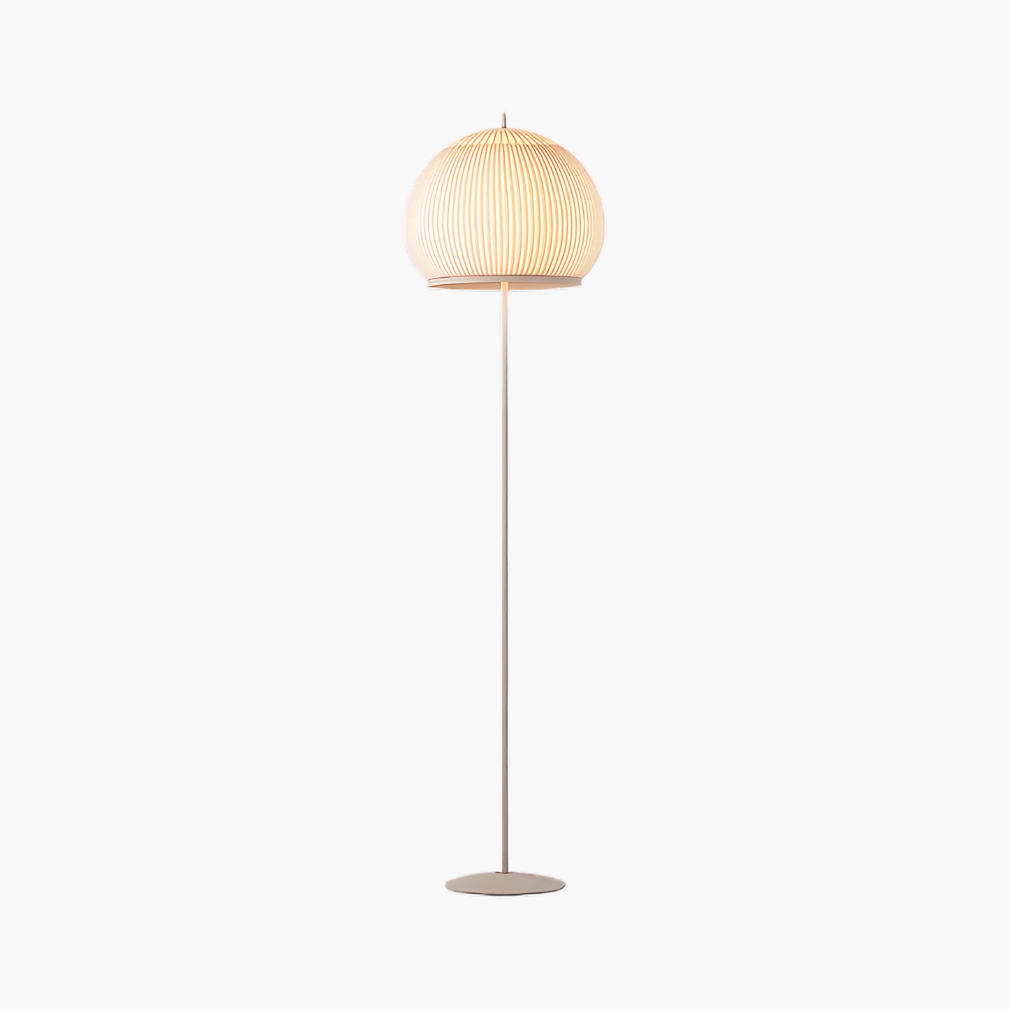 Lantern Knit Traditional Steel Floor Lamp