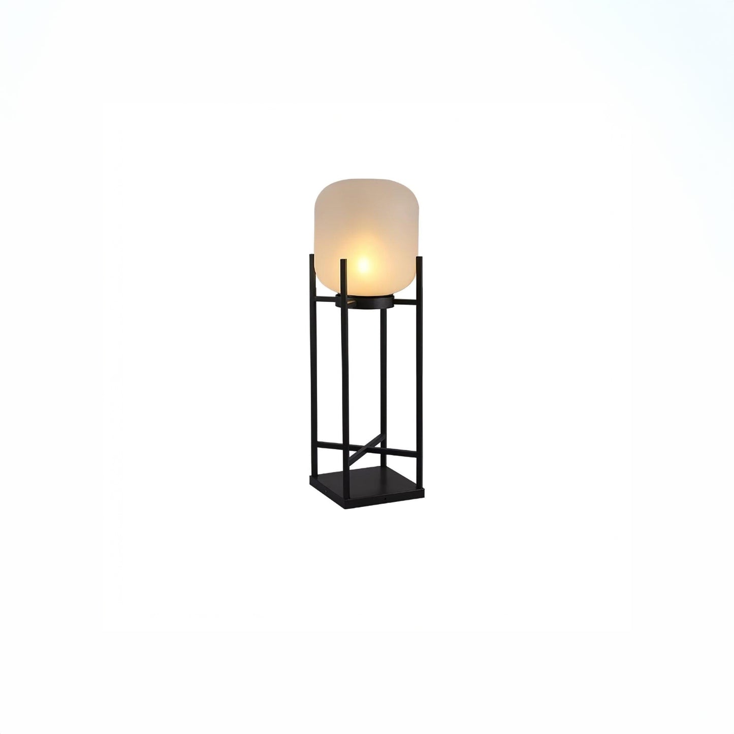 Lantern Outdoor Luxury Crystal Floor Lamp