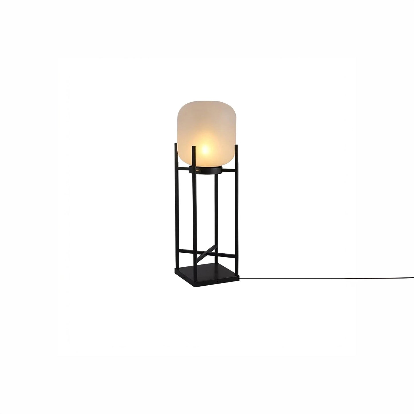 Lantern Outdoor Luxury Crystal Floor Lamp