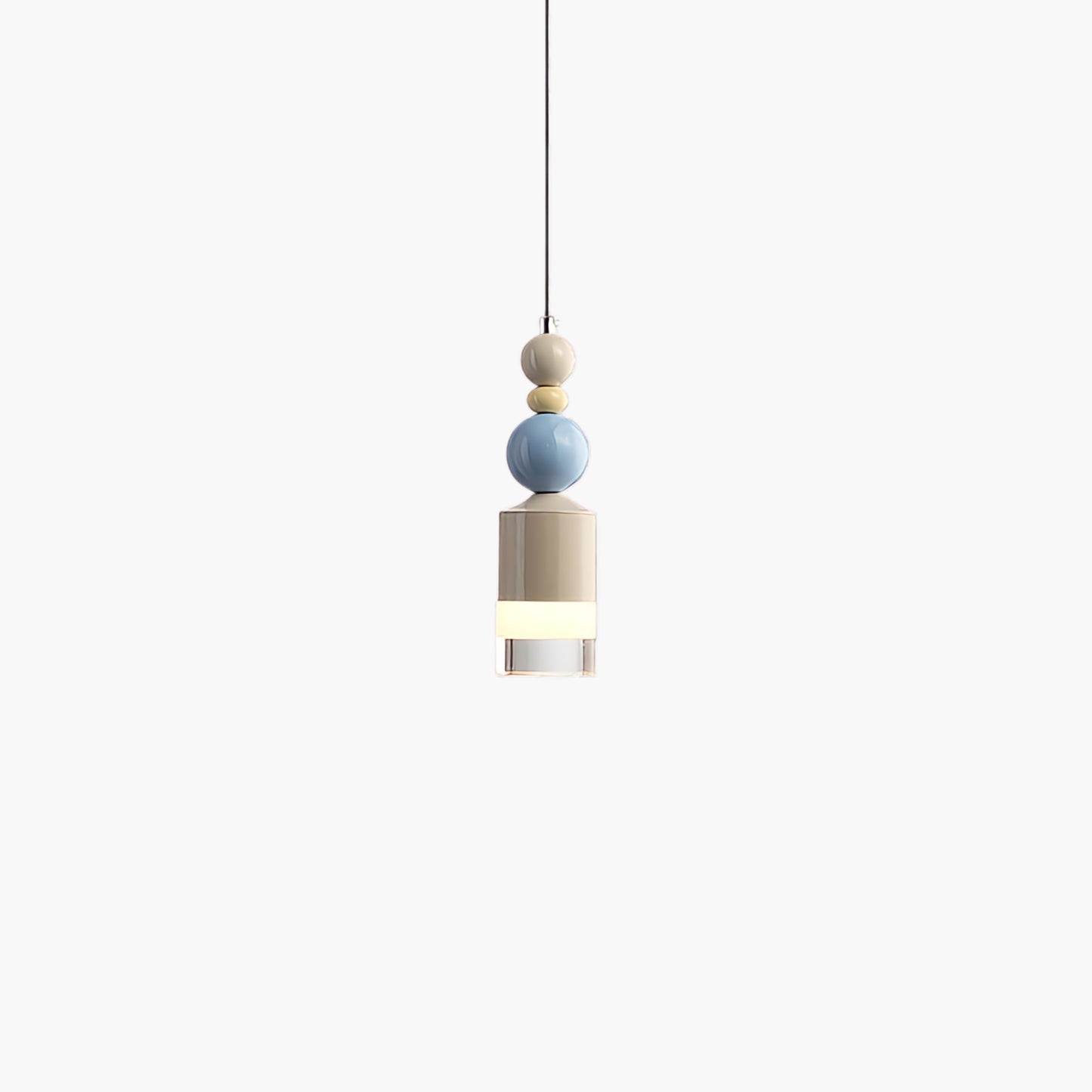 Lariat Scandinavian Crystal Pendant Lamp