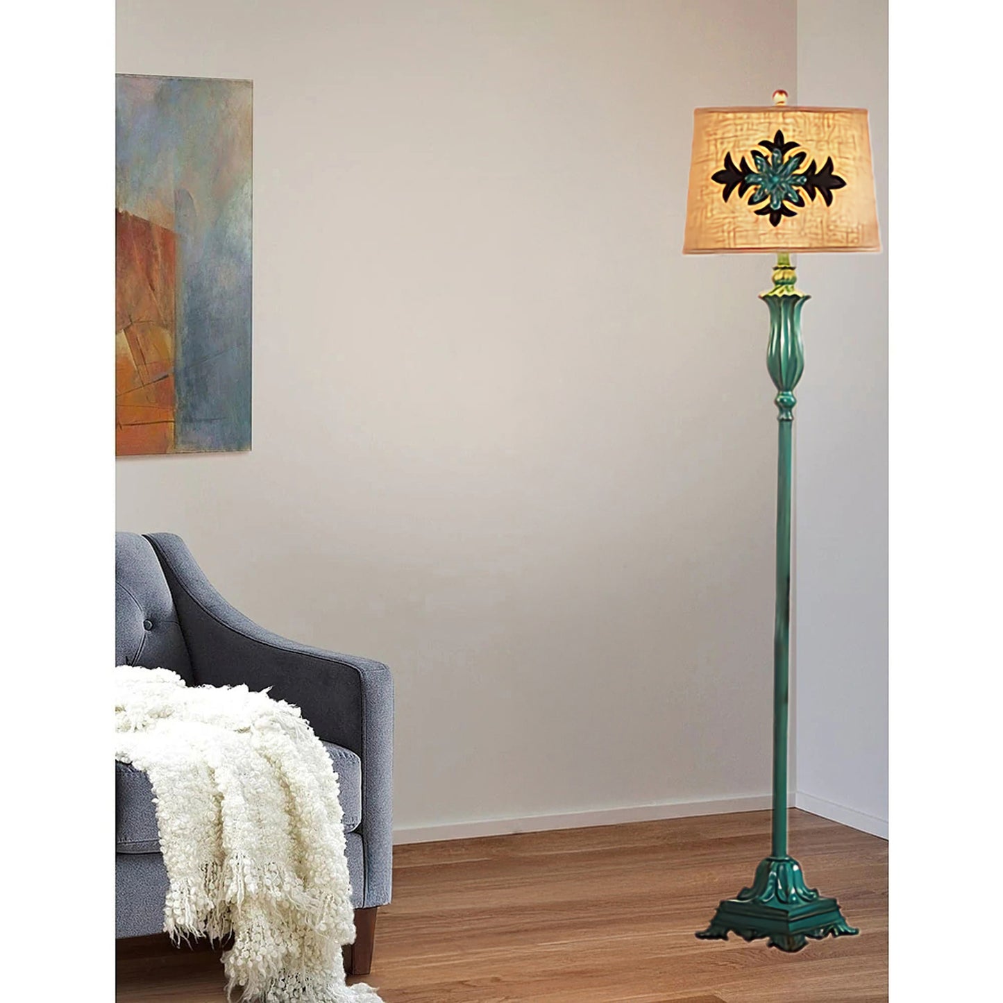 Lark Vintage Material Floor Lamp