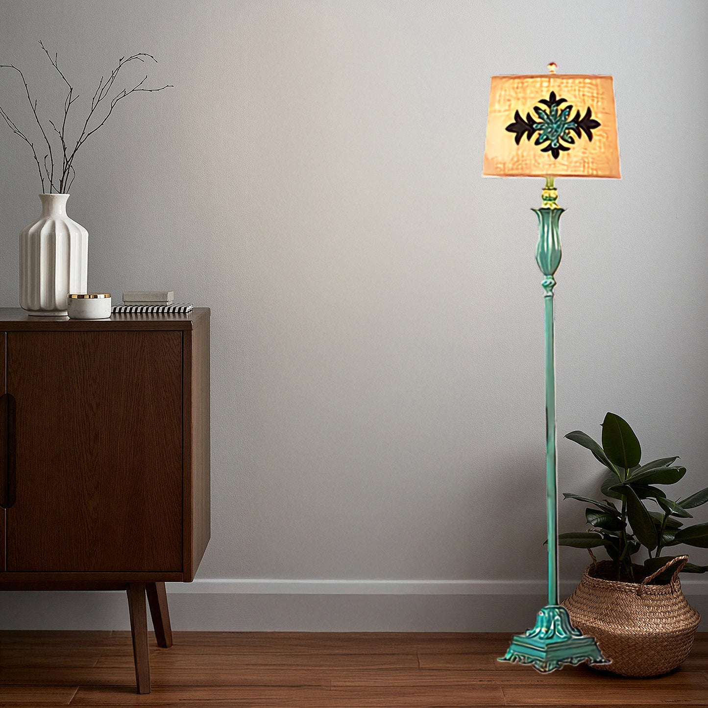 Lark Vintage Material Floor Lamp