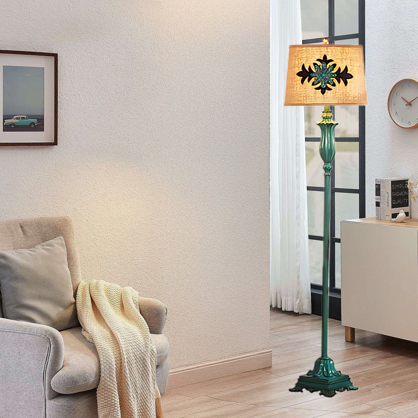 Lark Vintage Material Floor Lamp