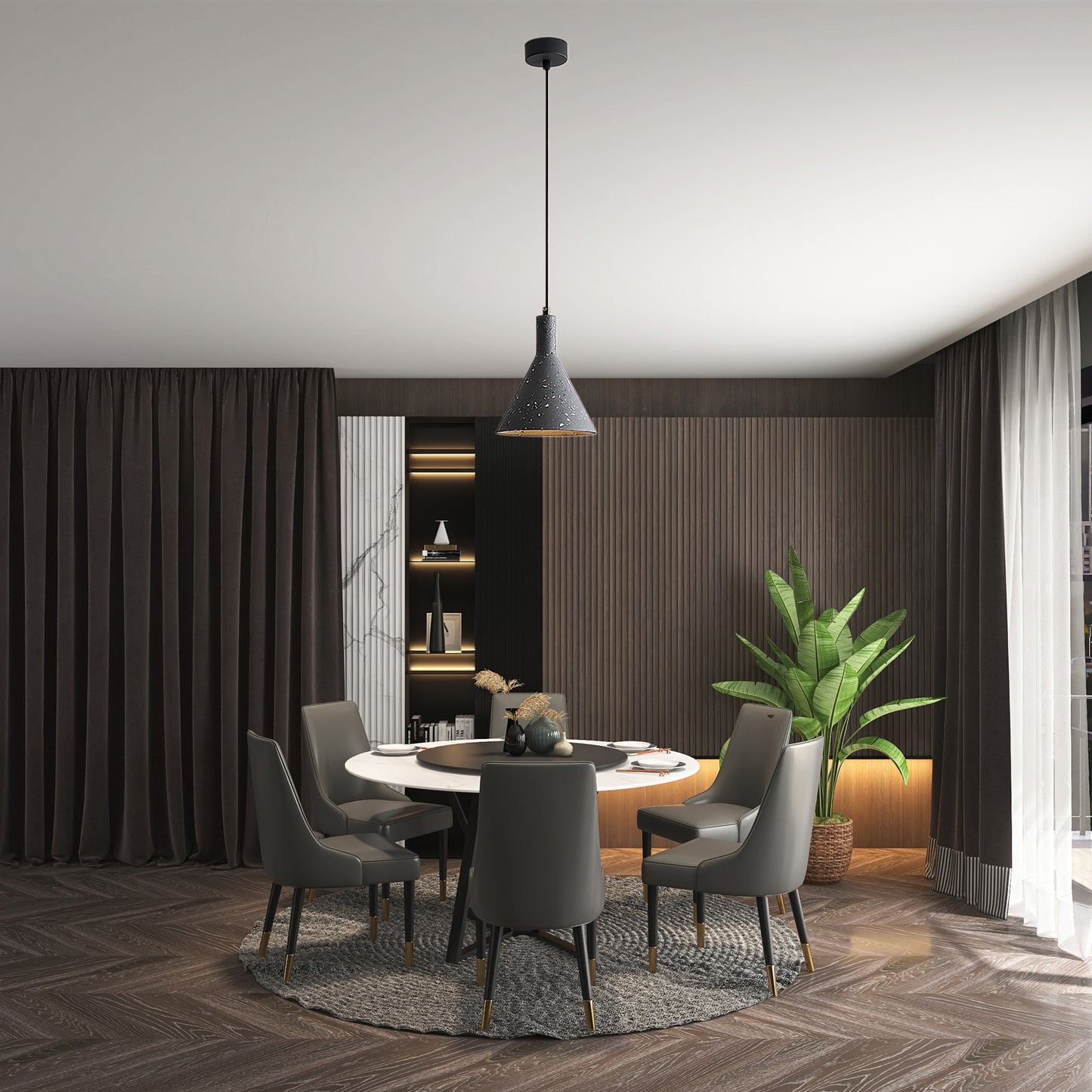 Lastri Modern Metal Pendant Light