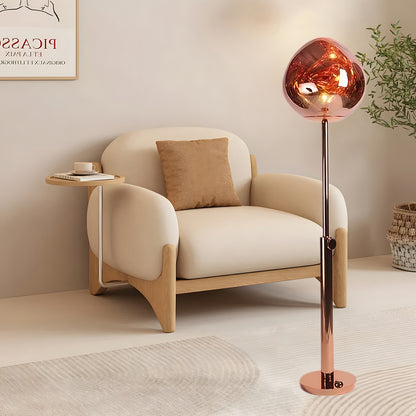 Lava Art Minimalist Crystal Floor Lamp