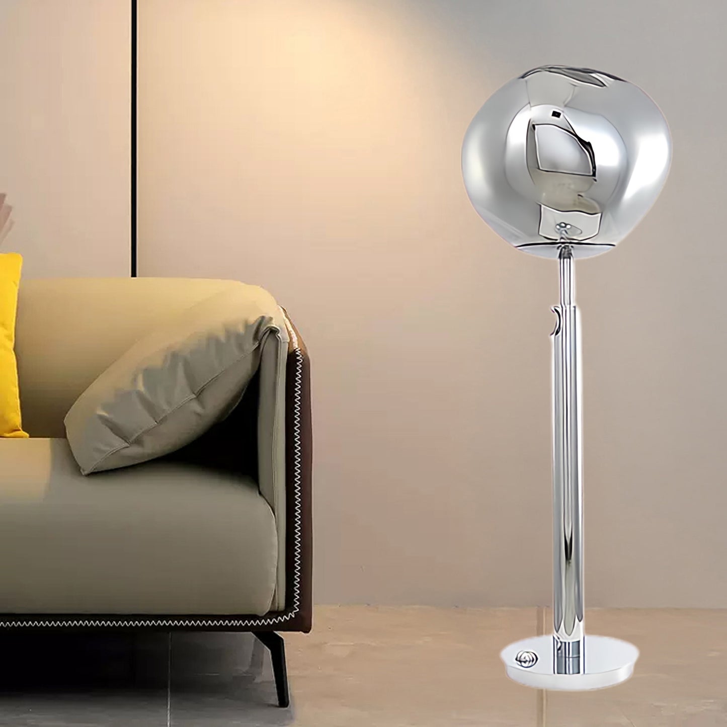 Lava Art Minimalist Crystal Floor Lamp