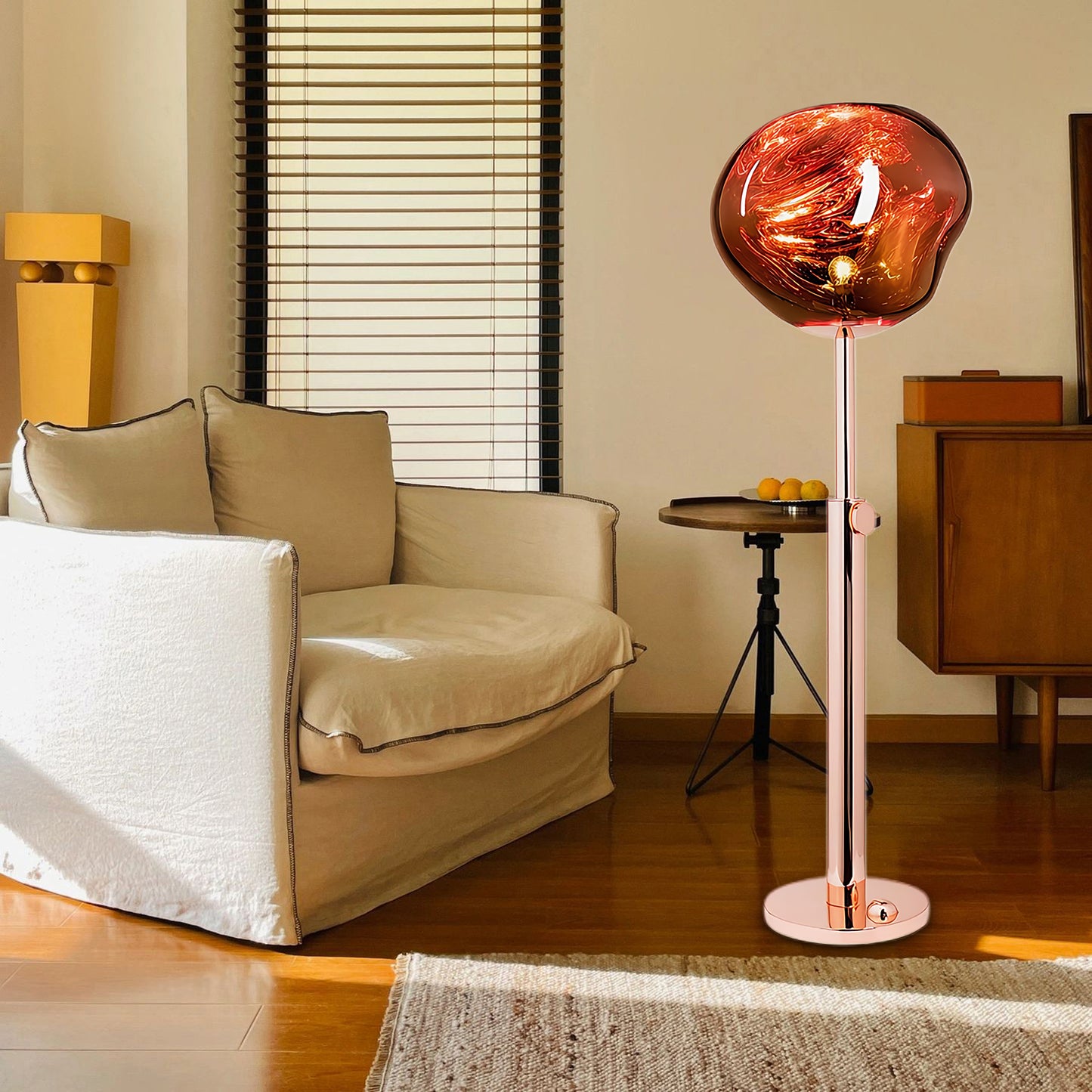 Lava Art Minimalist Crystal Floor Lamp