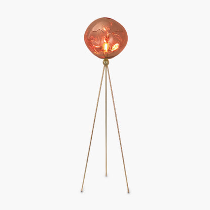 Lava Tripod Rock Eclectic Crystal Floor Lamp