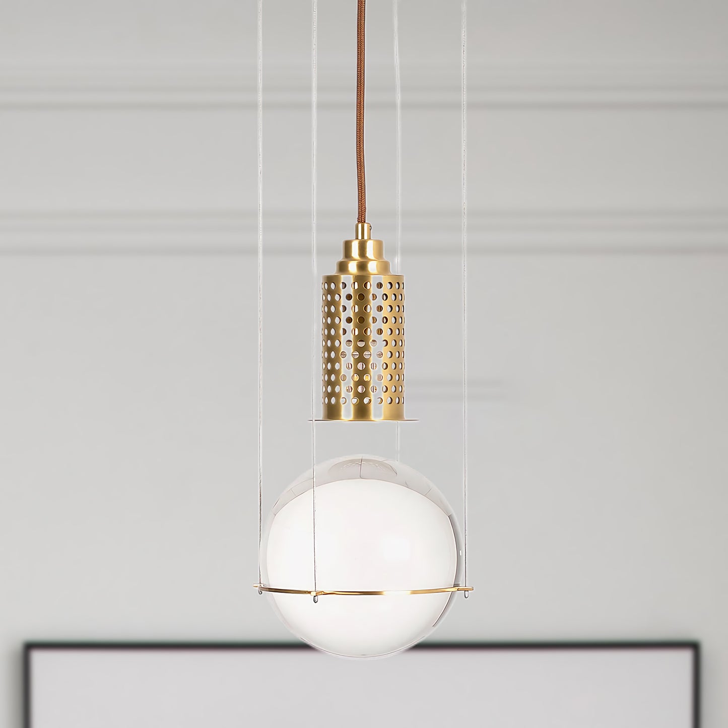 Le tre streghe Eclectic Crystal Pendant Light