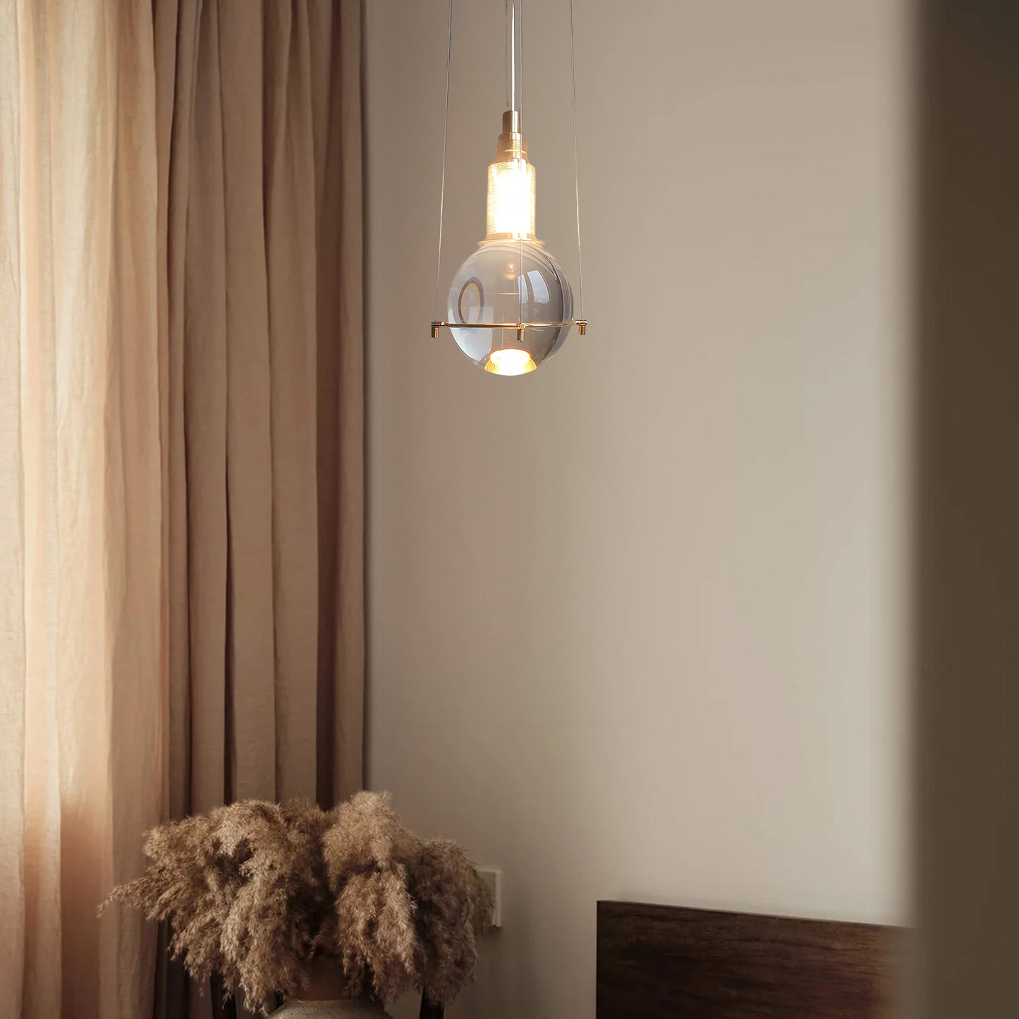 Le tre streghe Eclectic Crystal Pendant Light