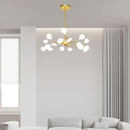 LED Firefly Sputnik Modern Metal Chandelier