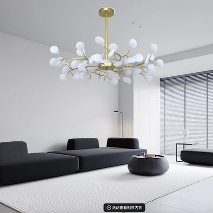 LED Firefly Sputnik Modern Metal Chandelier