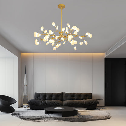 LED Firefly Sputnik Modern Metal Chandelier