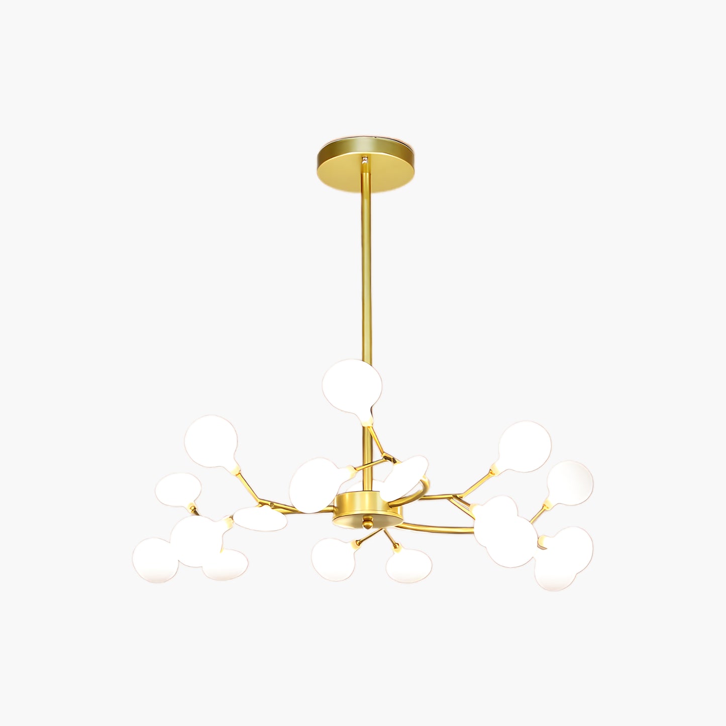 LED Firefly Sputnik Modern Metal Chandelier