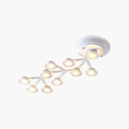 LED Net Eclectic Metal Ceiling Lamp