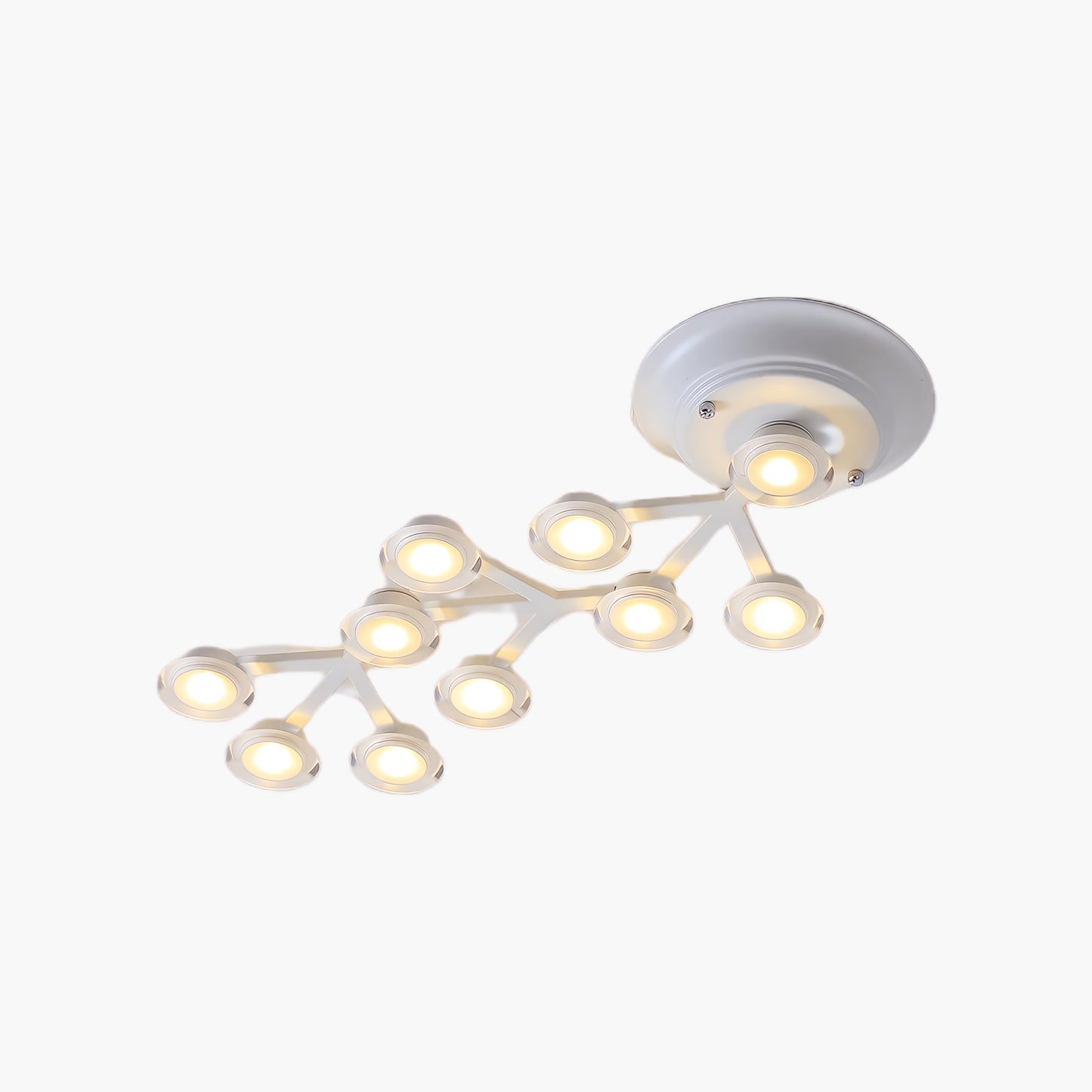 LED Net Eclectic Metal Ceiling Lamp