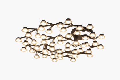 LED Net Eclectic Metal Ceiling Lamp