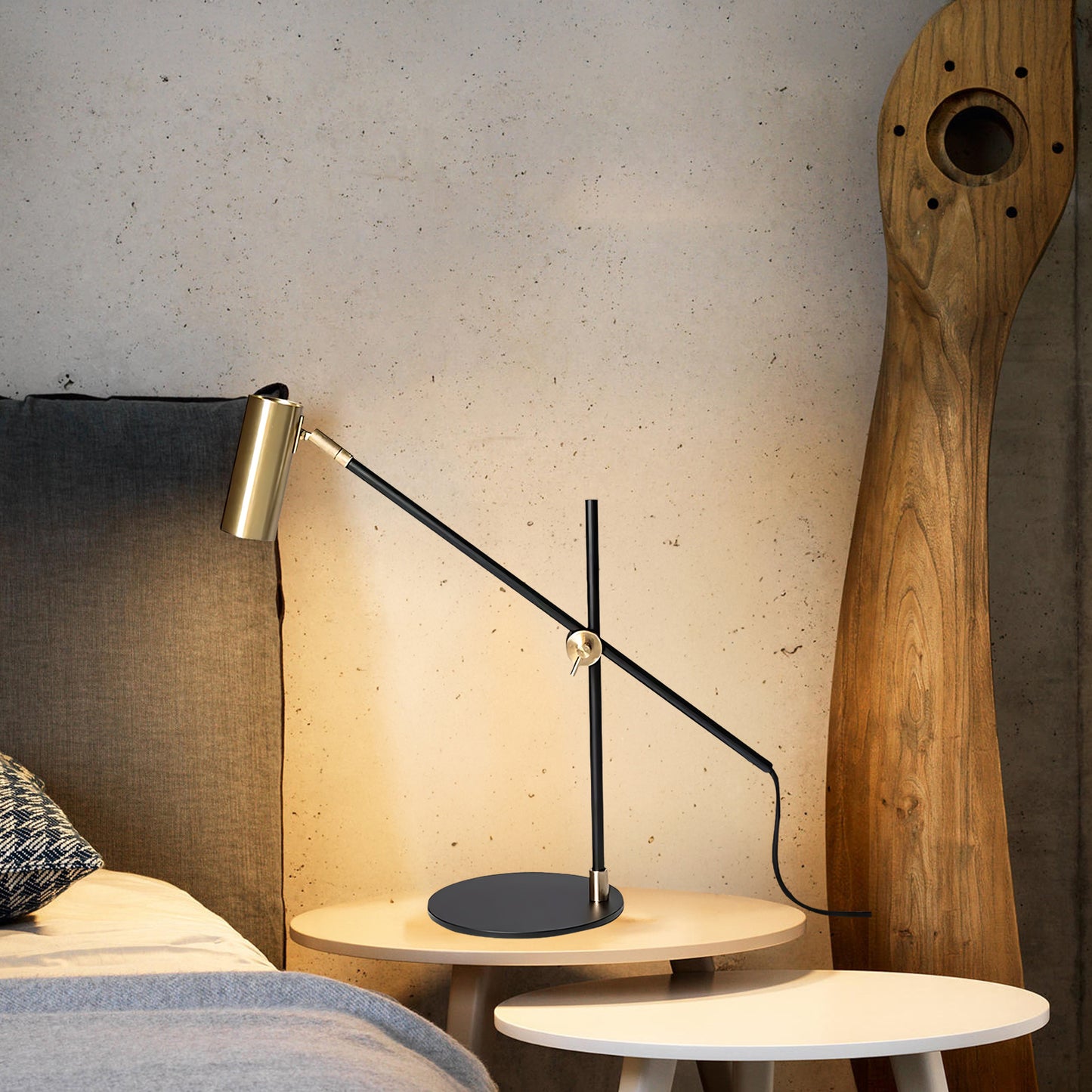 Lektor Eclectic Metal Table Lamp