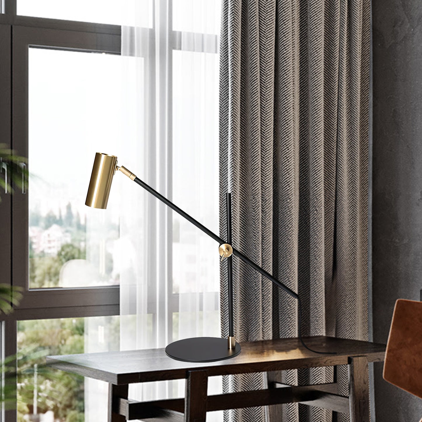 Lektor Eclectic Metal Table Lamp