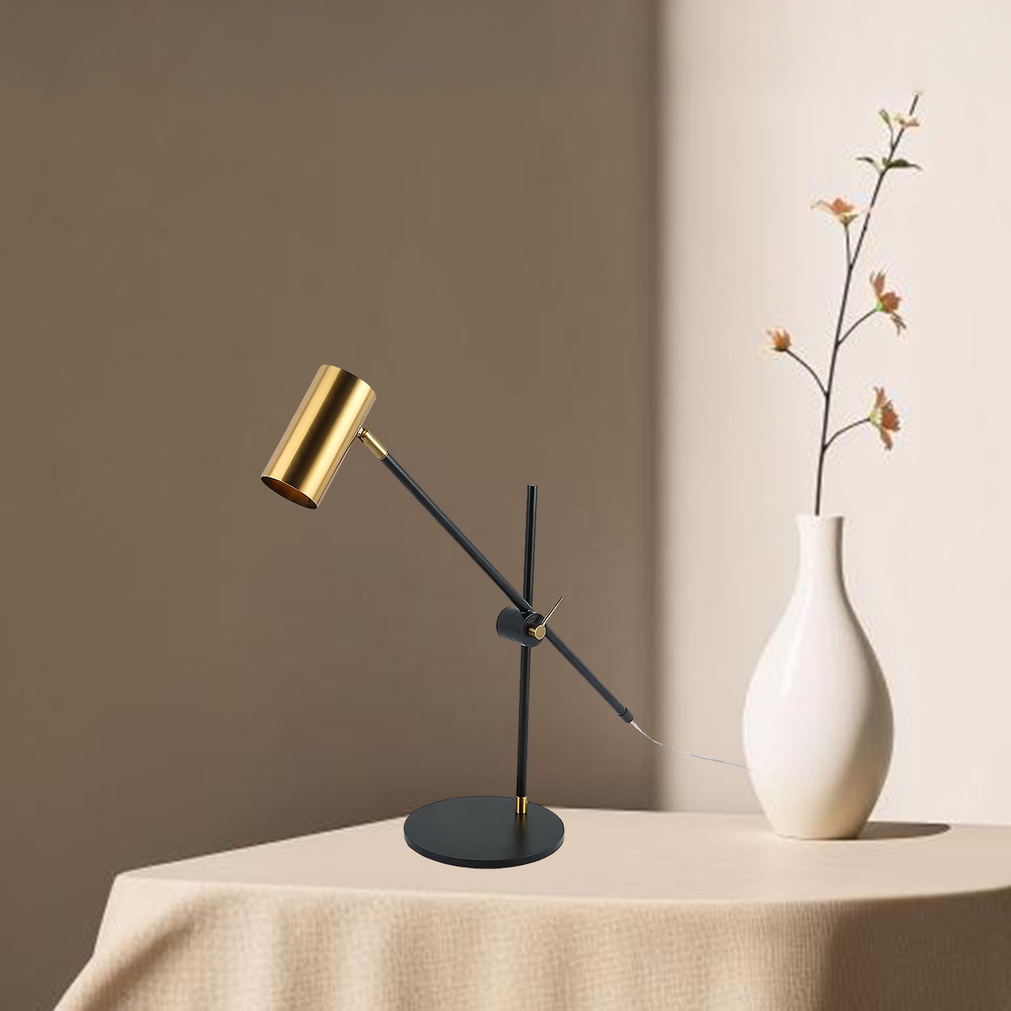 Lektor Eclectic Metal Table Lamp