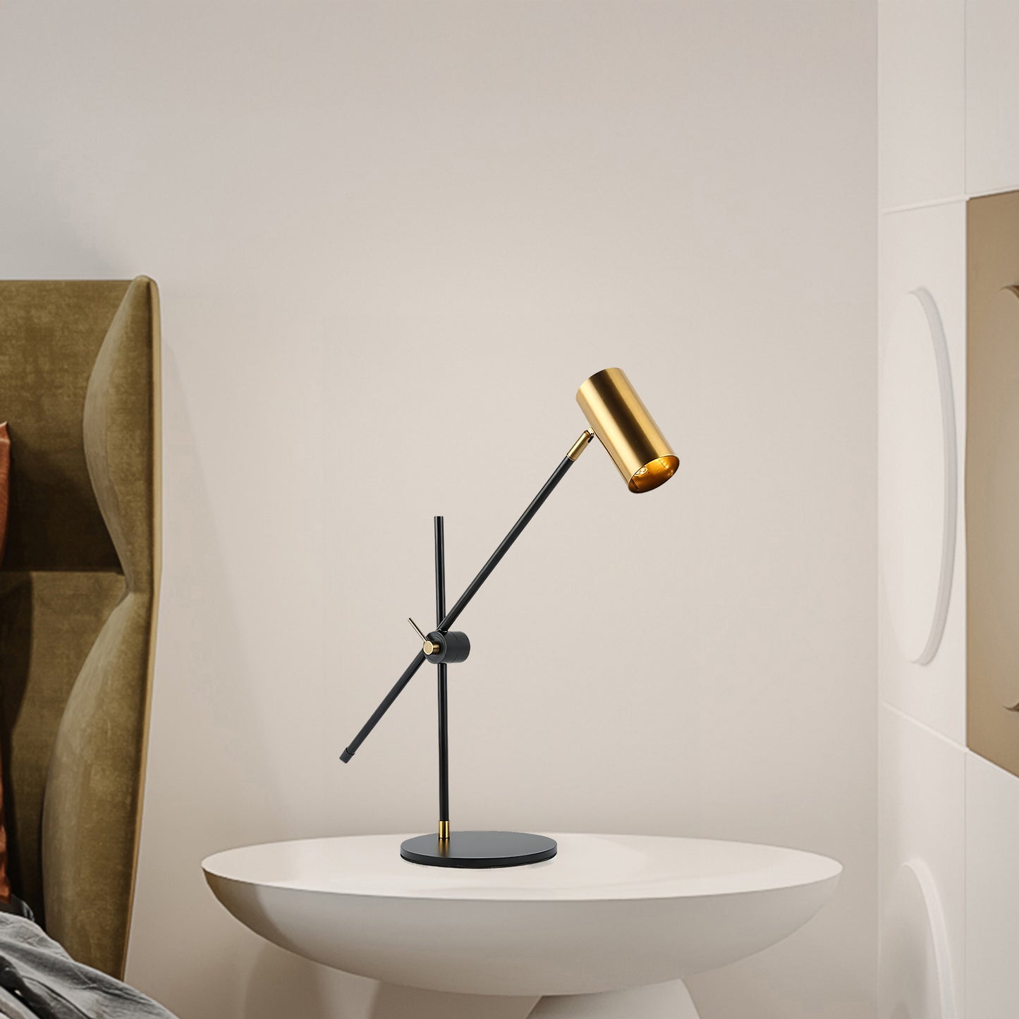 Lektor Eclectic Metal Table Lamp