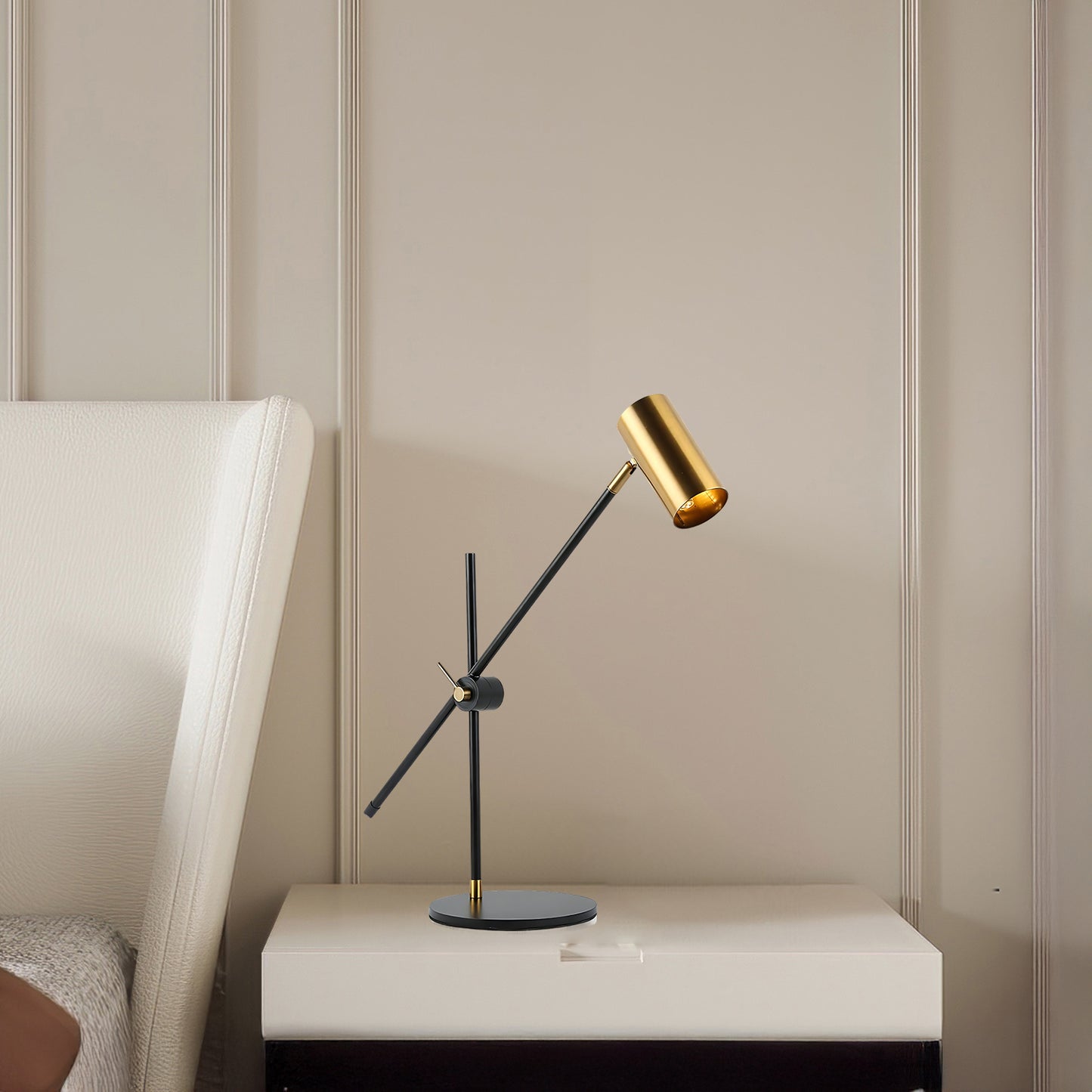 Lektor Eclectic Metal Table Lamp