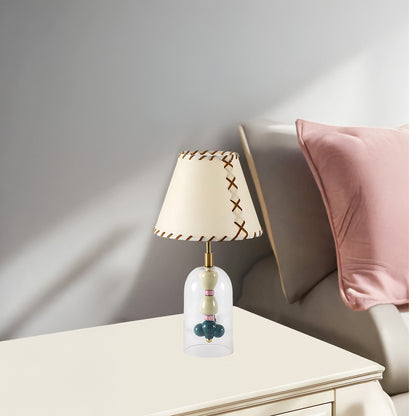 Lenny Bedside Eclectic Crystal Table Lamp