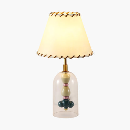 Lenny Bedside Eclectic Crystal Table Lamp