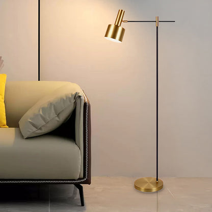 Lento Eclectic Metal Floor Lamp