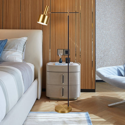 Lento Eclectic Metal Floor Lamp