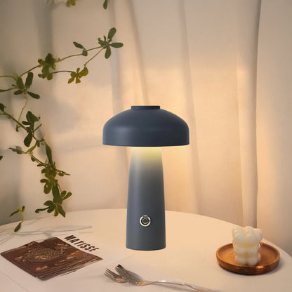 Leon Mushroom Built-in Battery Eclectic Metal Table Lamp